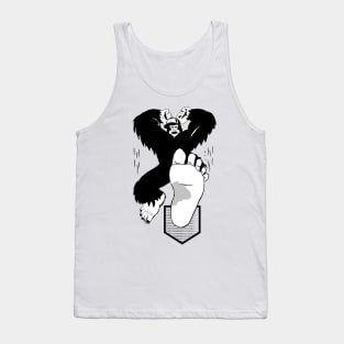 BIgfoot Baseball Player Tank Top